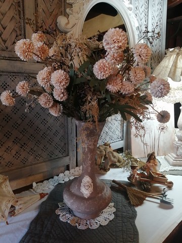 vase antique fleurs des champs .jpg